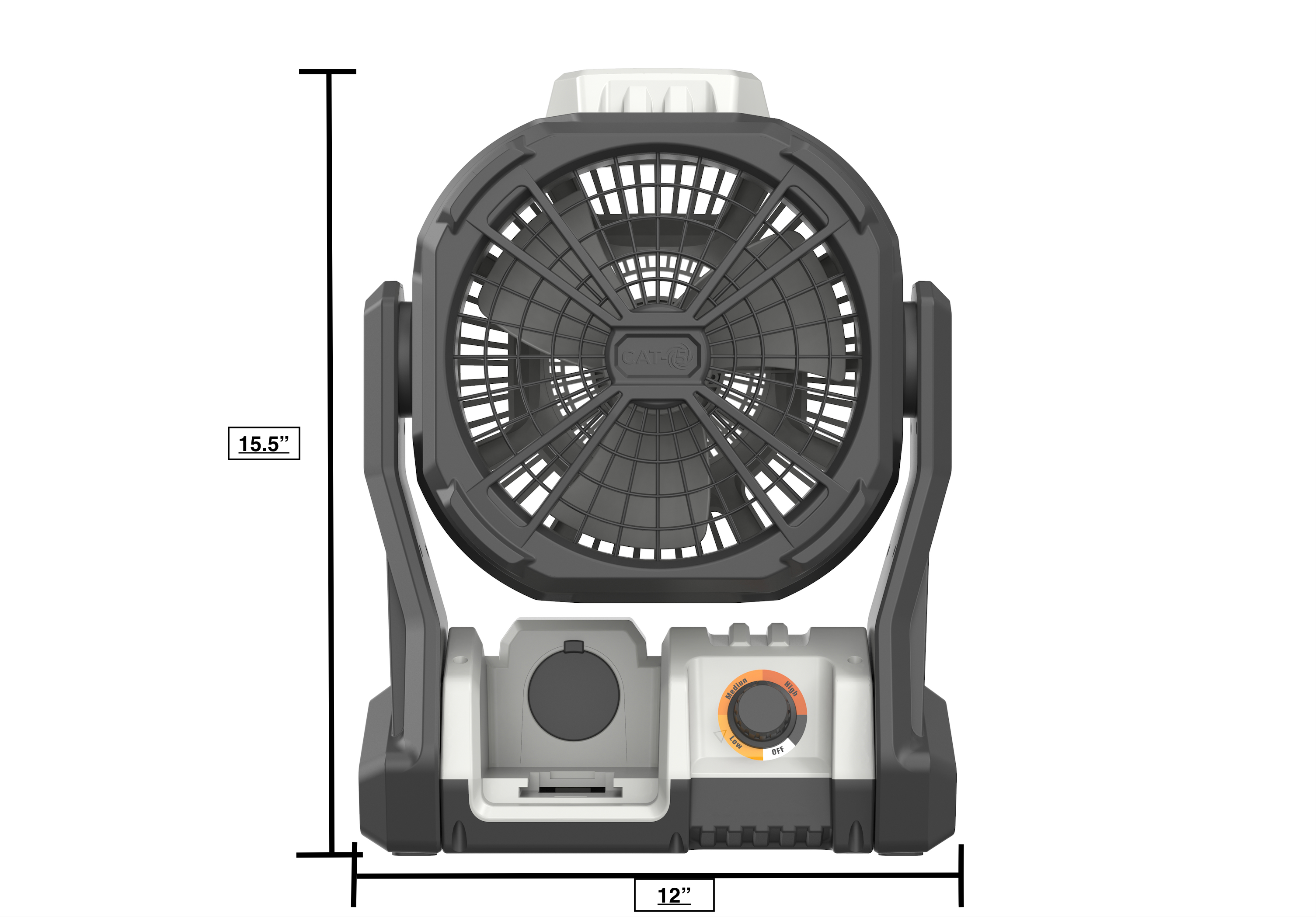 CAT-5 Fan Black